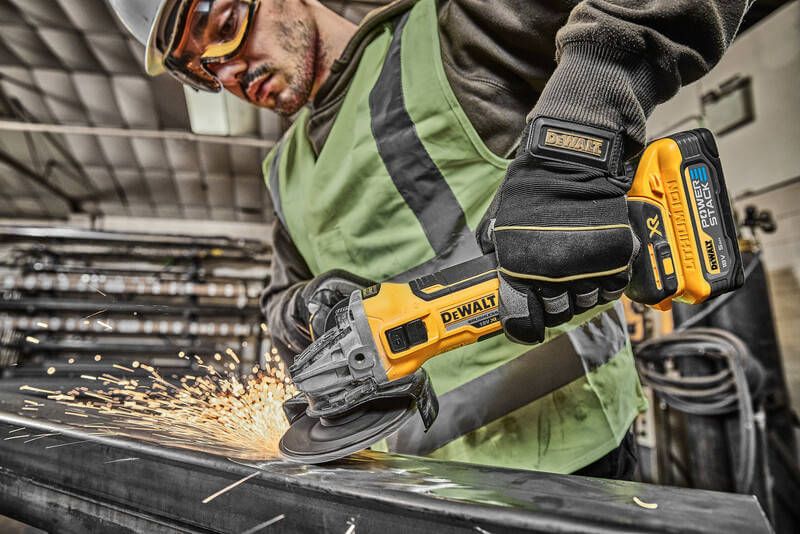 Шліфмашина кутова - болгарка акумуляторна безщіткова DeWALT DCG405H2T