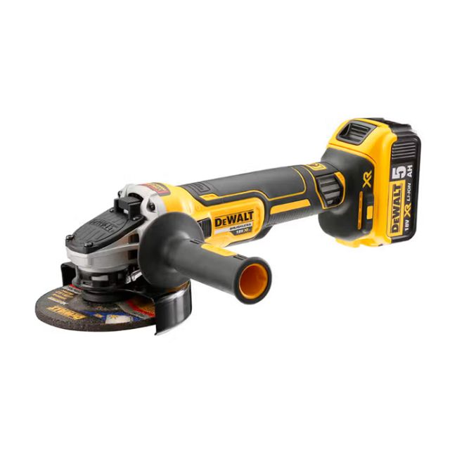Шліфмашина кутова - болгарка акумуляторна безщіткова DeWALT DCG405P2
