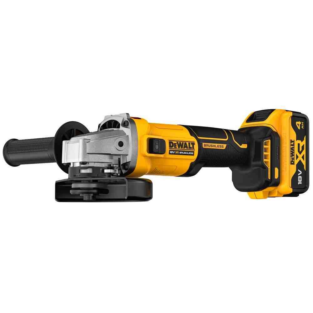Шліфмашина кутова - болгарка акумуляторна безщіткова DeWALT DCG407M2T