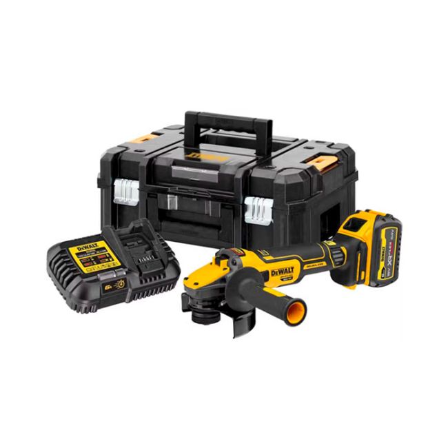 Шліфмашина кутова - болгарка акумуляторна безщіткова DeWALT DCG409VST1