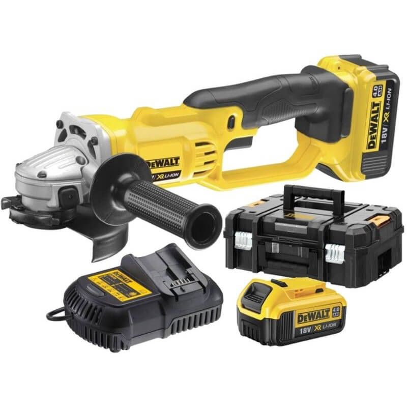 Шліфмашина кутова болгарка акумуляторна DeWALT DCG412M2