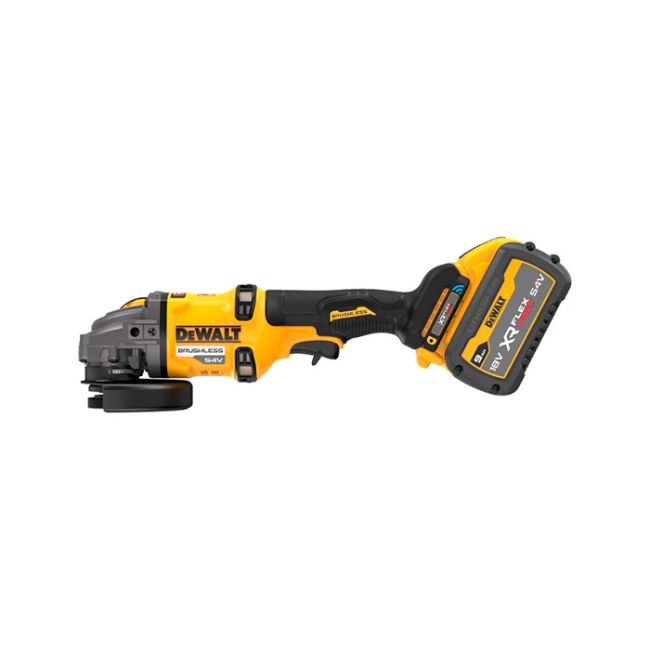 Шліфмашина кутова - болгарка акумуляторна безщіткова DeWALT DCG418SHDX2