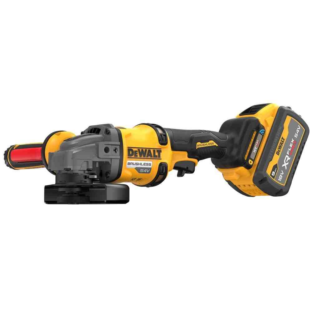 Шліфмашина кутова болгарка акумуляторна безщіткова DeWALT DCG418SHDX2