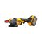 Шліфмашина кутова болгарка акумуляторна безщіткова DeWALT DCG418SHDX2
