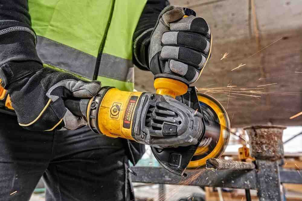 Шліфмашина кутова болгарка акумуляторна безщіткова DeWALT DCG418SHDX2
