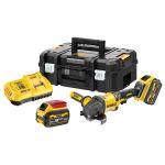 Шліфмашина кутова болгарка акумуляторна безщіткова DeWALT DCG418T2