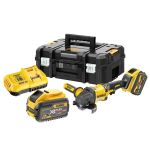Шліфмашина кутова болгарка акумуляторна безщіткова DeWALT DCG418X2