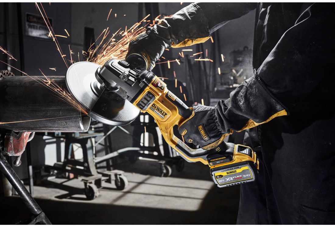 Шліфмашина кутова болгарка акумуляторна безщіткова DeWALT DCG460NK