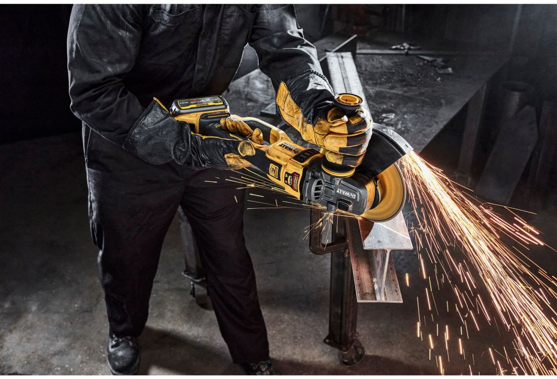 Шліфмашина кутова болгарка акумуляторна безщіткова DeWALT DCG460NK
