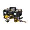 Напилок стрічковий акумуляторний безщітковий DeWALT DCM200E2T