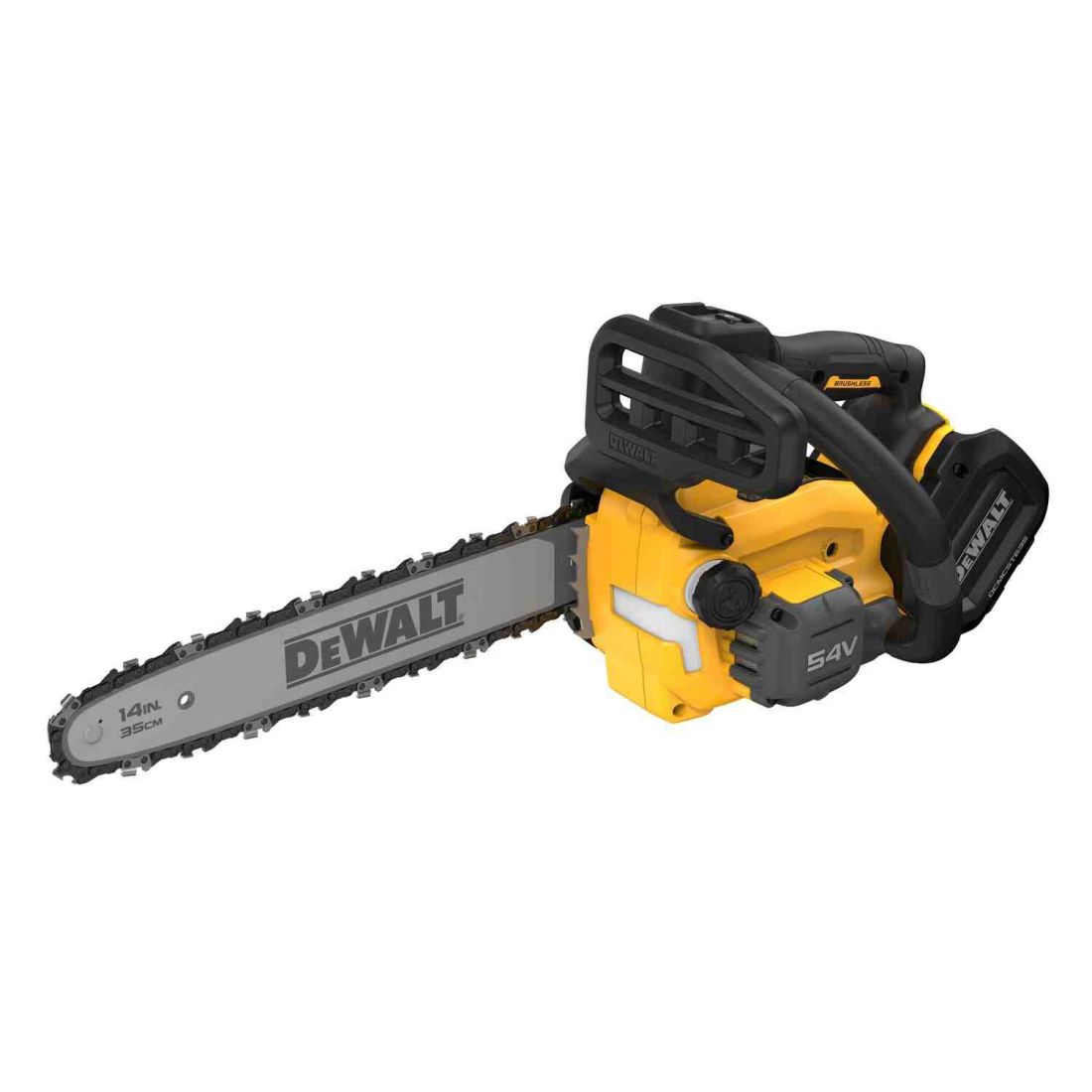 Пилка ланцюгова акумуляторна безщіткова з верхньою рукояткою DeWALT DCMCST635N