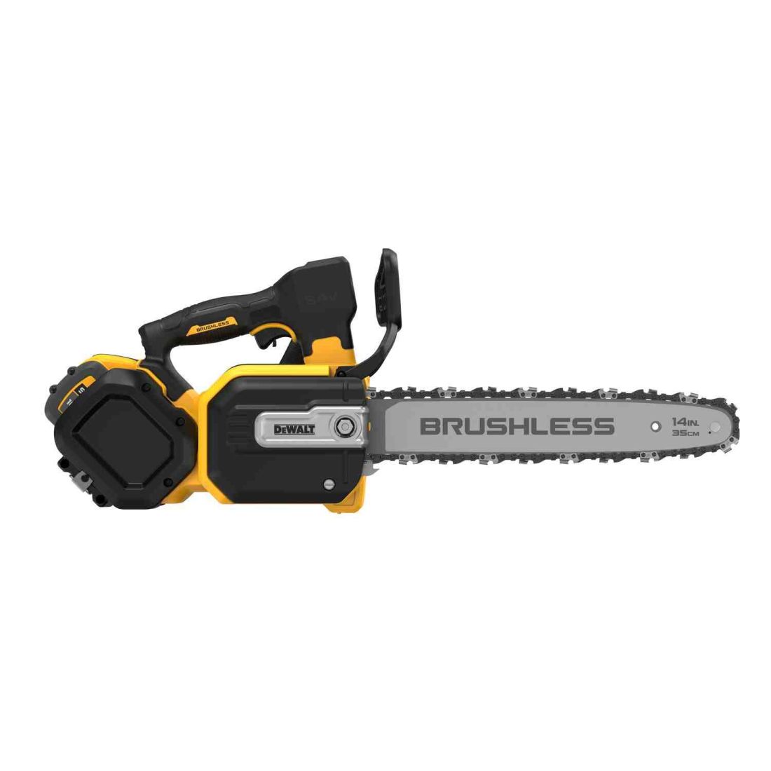 Пилка ланцюгова акумуляторна безщіткова з верхньою рукояткою DeWALT DCMCST635X1