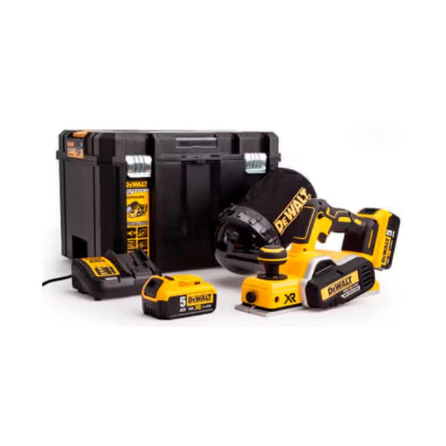 Рубанок акумуляторний безщітковий DeWALT DCP580P2