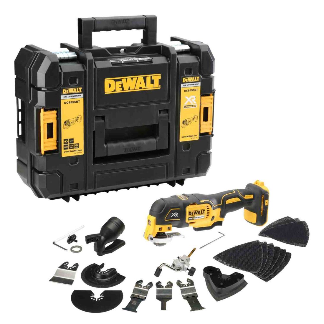 Багатофункціональний інструмент акумуляторний безщітковий DeWALT DCS355N
