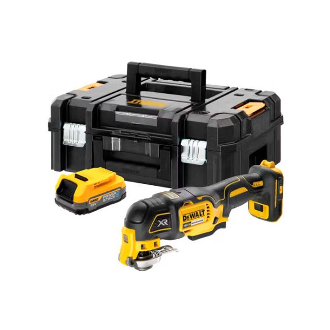 Багатофункціональний інструмент акумуляторний безщітковий DeWALT DCS356E1T