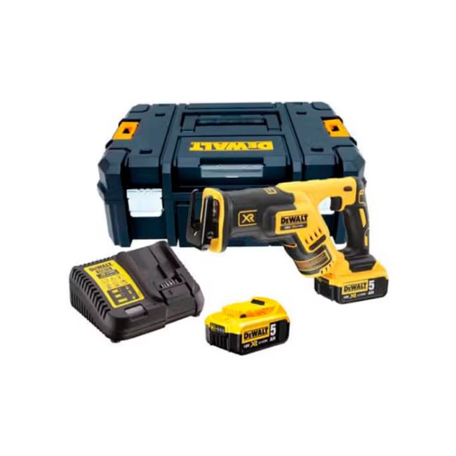 Пила шабельна акумуляторна безщіткова DeWALT DCS367P2