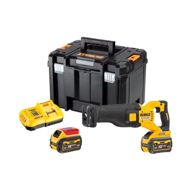 Пила шабельна акумуляторна DeWALT DCS389T2