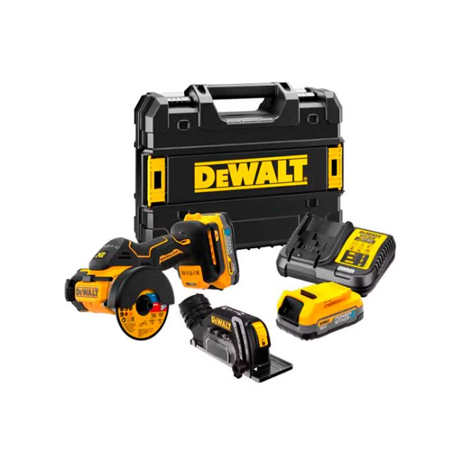 Пилка дискова універсальна акумуляторна безщіткова DeWALT DCS438E2T
