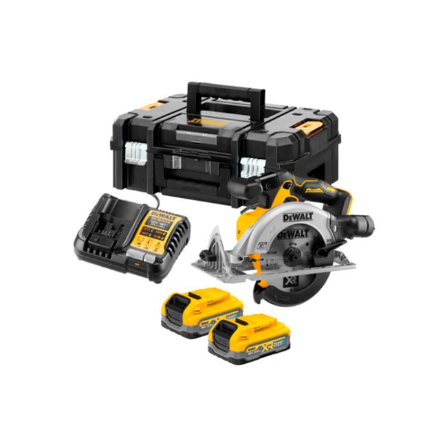 Пила дискова акумуляторна безщіткова DeWALT DCS565S2T