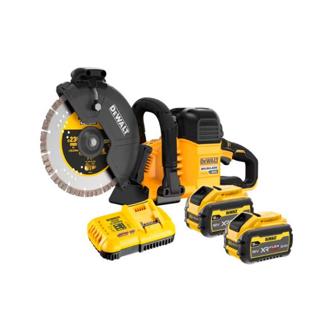 Пила відрізна акумуляторна безщіткова DeWALT DCS691X2