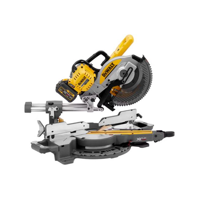 Пила торцювальна акумуляторна безщіткова DeWALT DCS727T2
