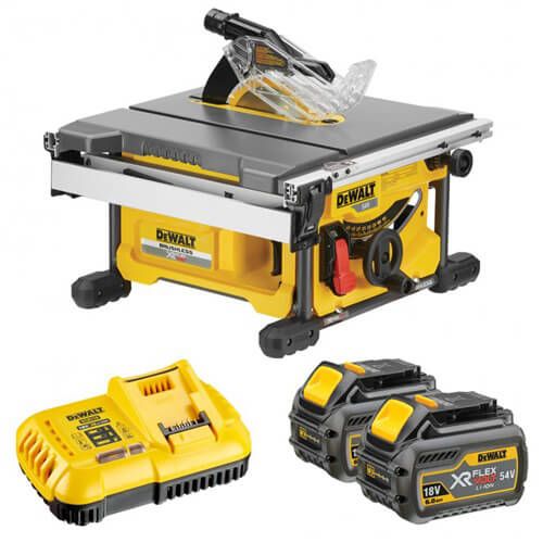 Пила настільна-циркулярна акумуляторна безщіткова DeWALT DCS7485T2
