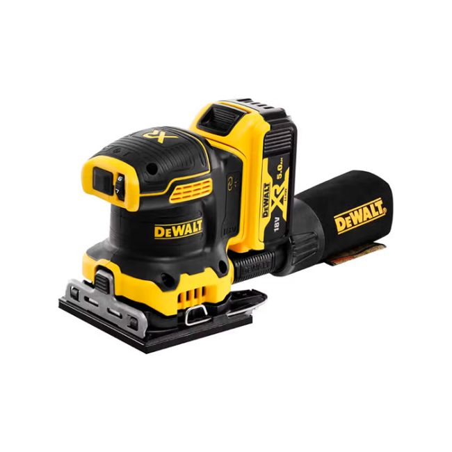 Шліфмашина вібраційна акумуляторна DeWALT DCW200P2
