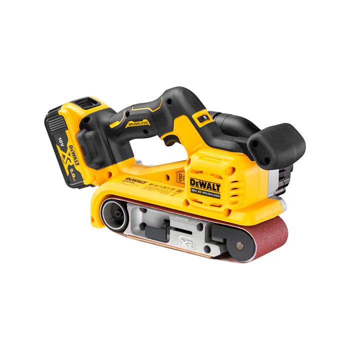 Шліфмашина стрічкова акумуляторна безщіткова DeWALT DCW220P2