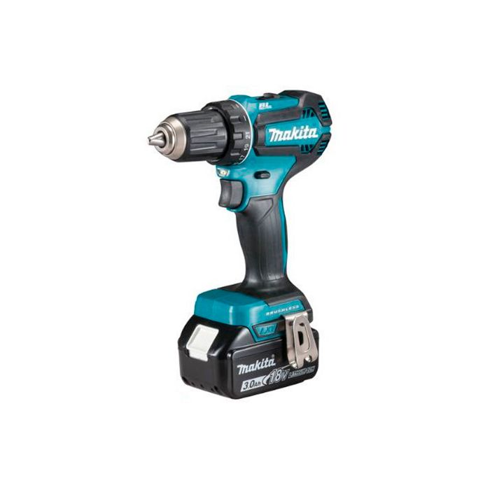 Дрель-шуруповерт аккумуляторная Makita LXT 18В DC18RC Makpac (DDF486RTJ)
