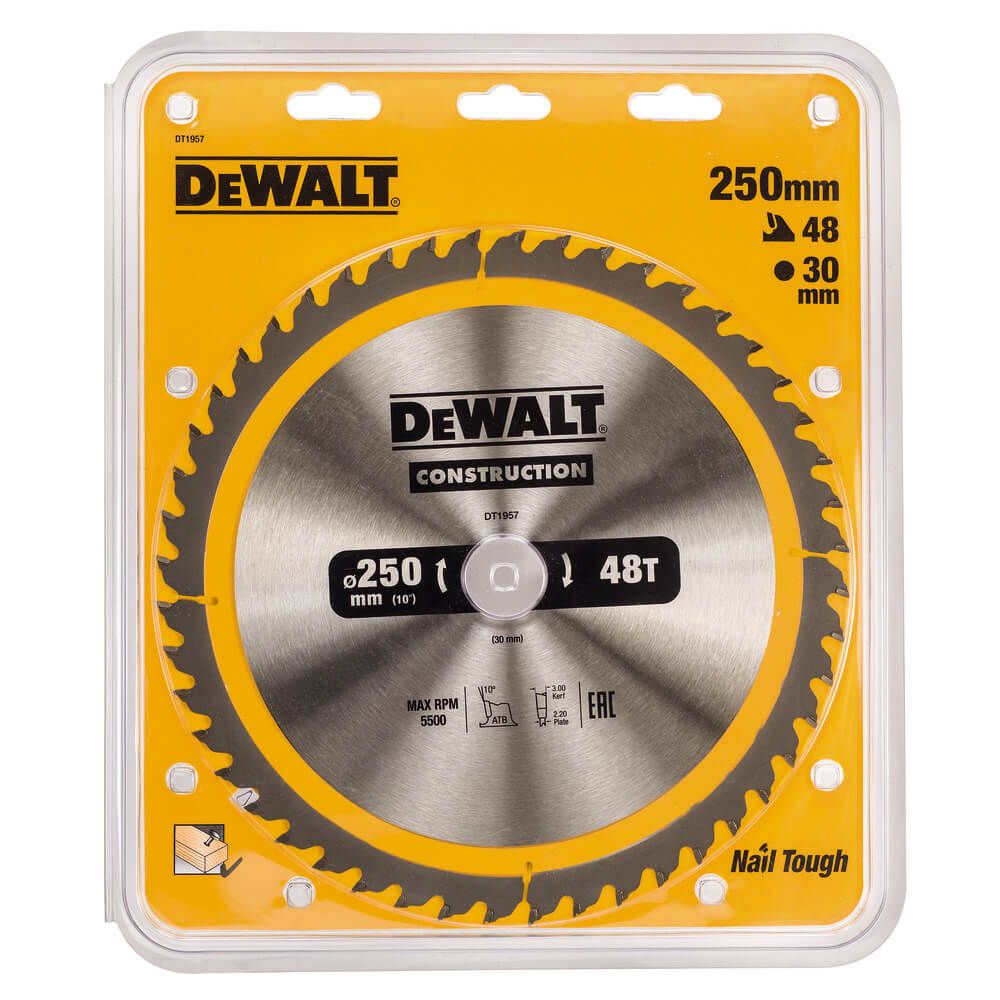 Диск пиляльний СONSTRUCTION DeWALT DT1957