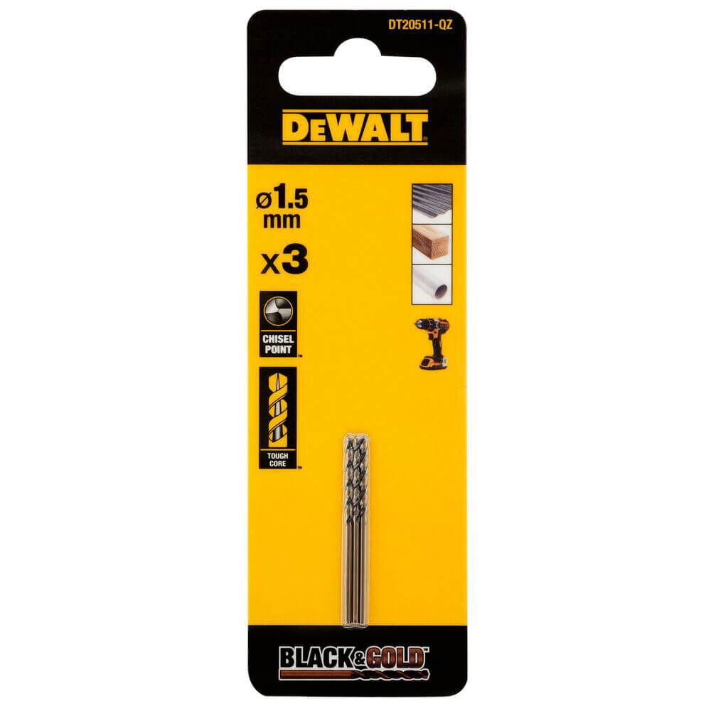 Свердло по металу Black & Gold DeWALT DT20511