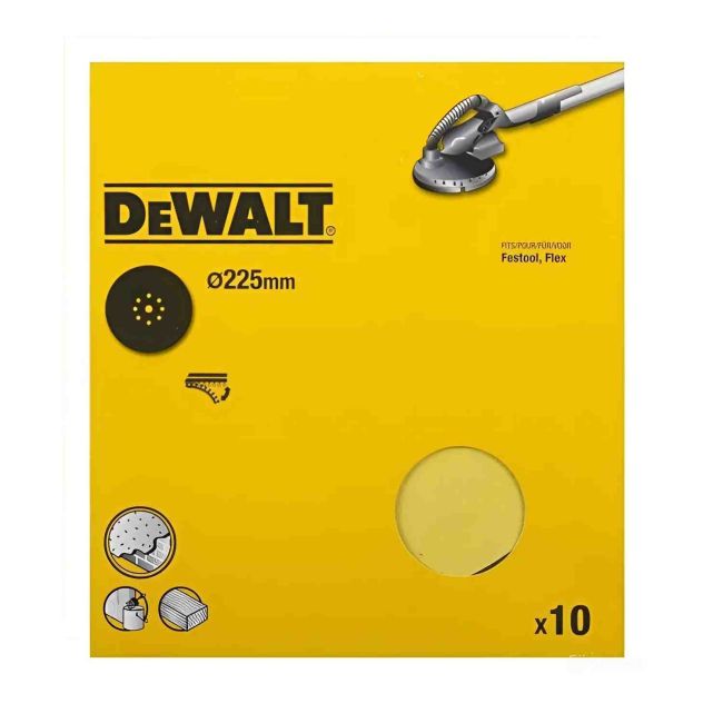 Шлифшкурка самоклеюча до ексцентрикових шліфувальних машин DeWALT DT3170