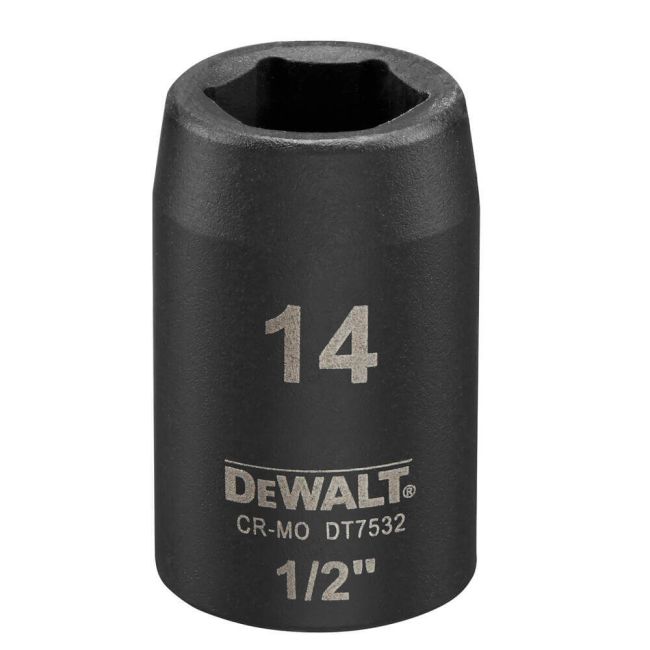 Головка торцева ударна коротка IMPACT DeWALT DT7532
