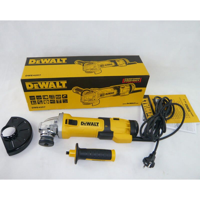 Шліфмашина кутова болгарка мережева DeWALT DWE4257