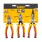 Набір з трьох шарнірно-губцевих інструментів LASER HARDENED VDE 1000V DeWALT DWHT82811-0