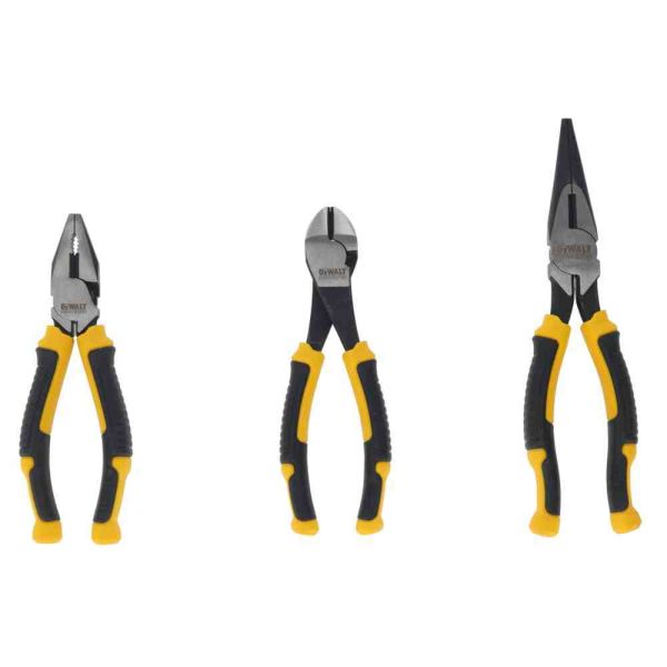 Набір з трьох шарнірно-губцевих інструментів LASER HARDENED DeWALT DWHT82813-0