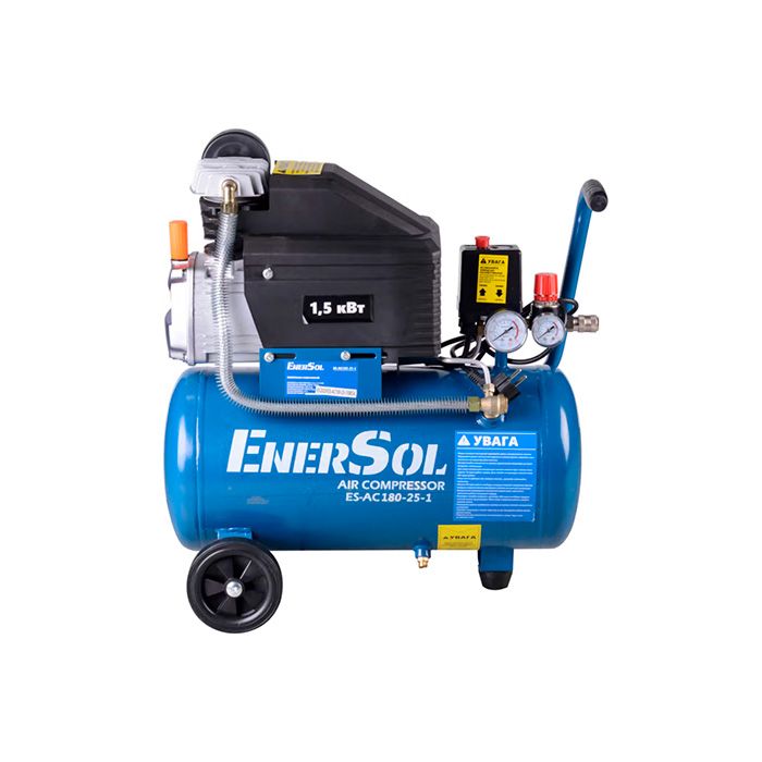 Компресор повітряний поршневий EnerSol ES-AC180-25-1