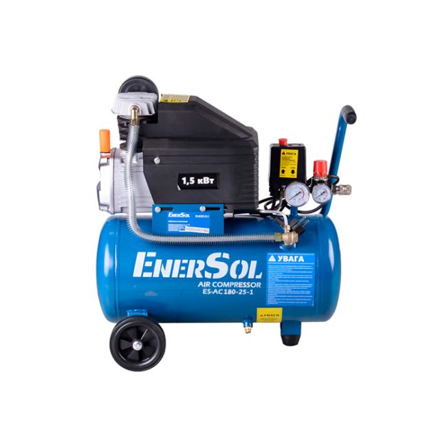 Компресор повітряний поршневий EnerSol ES-AC180-25-1