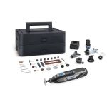 Акумуляторний мультиінструмент Dremel 8240-5/65 Platinum+, 2 акб 12 V 2.0 Ah, з/п GAL12V-20, аксесуари, у кейсі (F0138240JP)