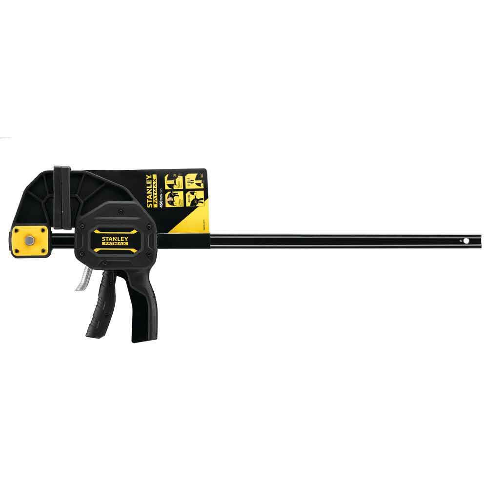 Струбцина FatMax XL триггерная з максимальним зусиллям стиснення 270 кг STANLEY FMHT0-83213