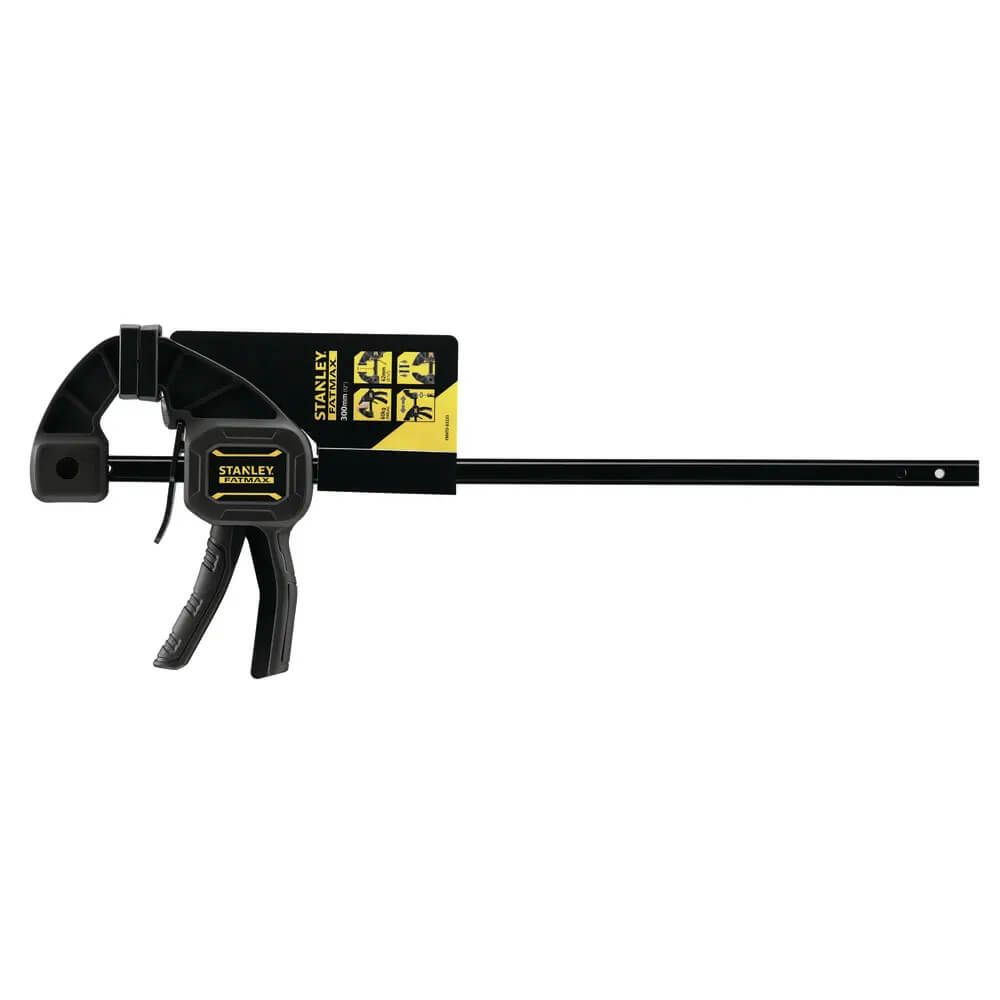 Струбцина FatMax XL триггерная з максимальним зусиллям стиснення 270 кг STANLEY FMHT0-83240
