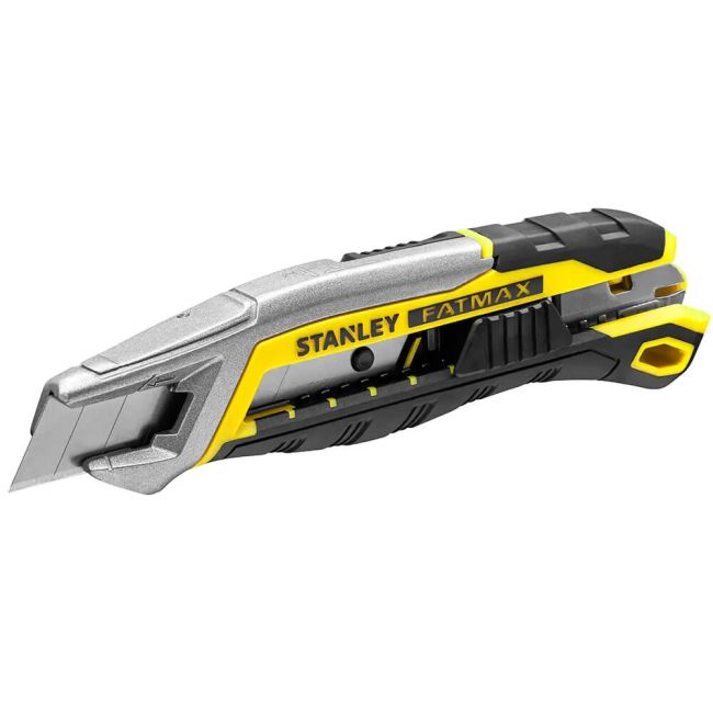 Ніж FatMax Integrated Snap Knife довжиною 165 мм з лезом шириною 18 мм з сегментами, що відламуються STANLEY FMHT10594-0