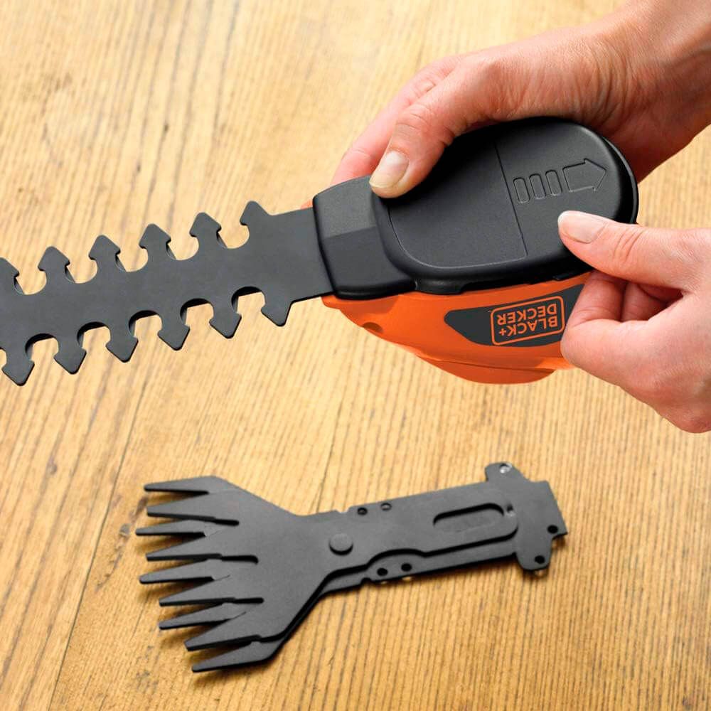 Кущоріз-ножиці акумуляторні BLACK+DECKER GSL700KIT
