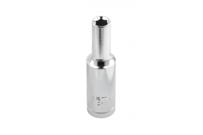 HOEGERT Головка шестигранна 3/8 ", 6 мм, довга, CrV (HT1A156)