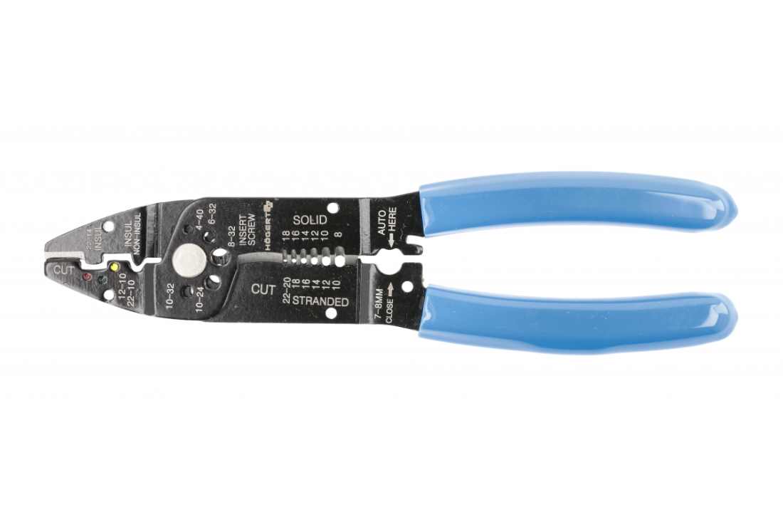 HOEGERT Щипці для зачистки дротів 215 мм (HT1P220)