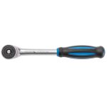 HOEGERT Тріскачка з обертовою ручкою 1/4 ", 60 зубці (HT1R374)