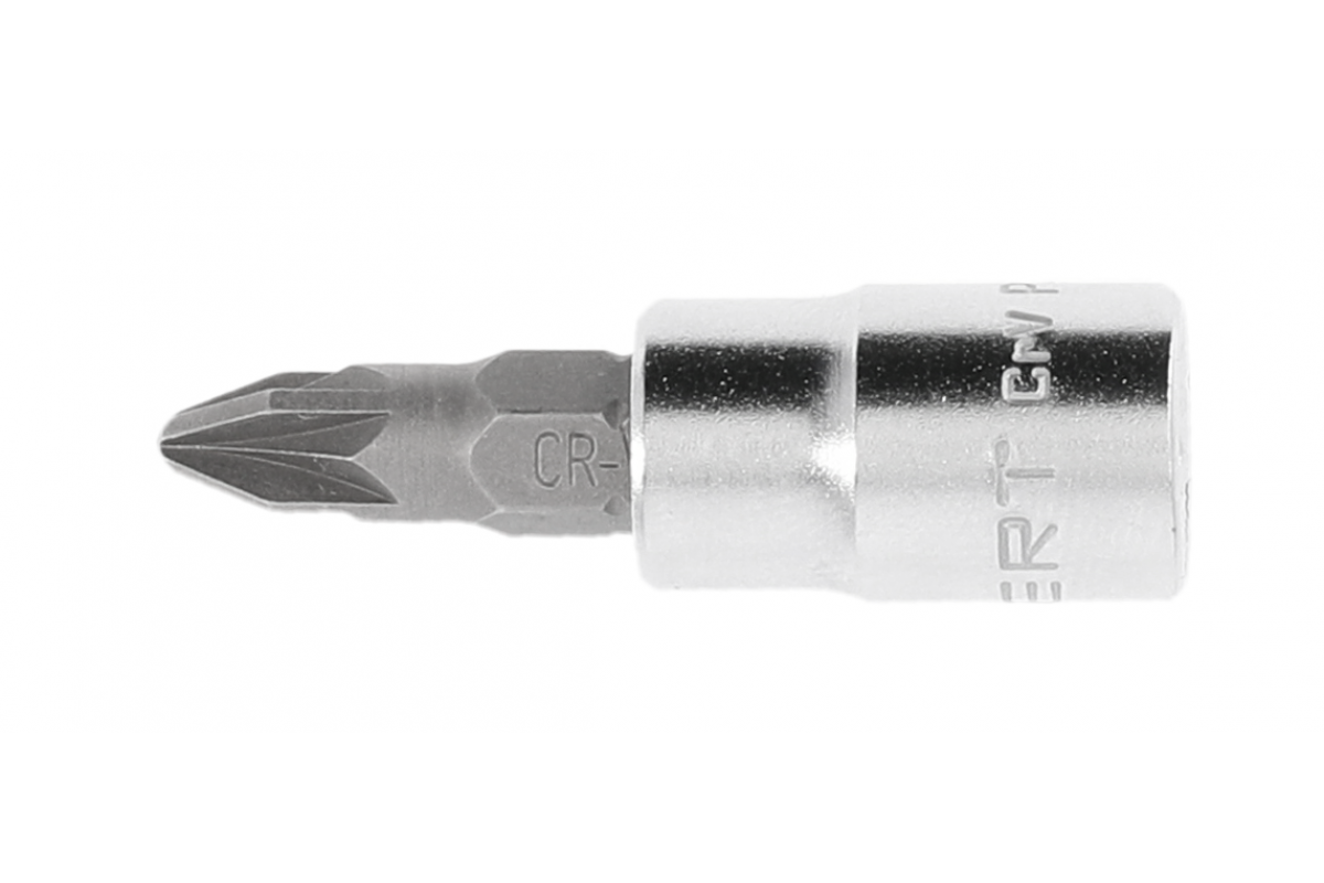 HOEGERT Головка-біта РZ1 1/4" 37 мм (HT1S606)