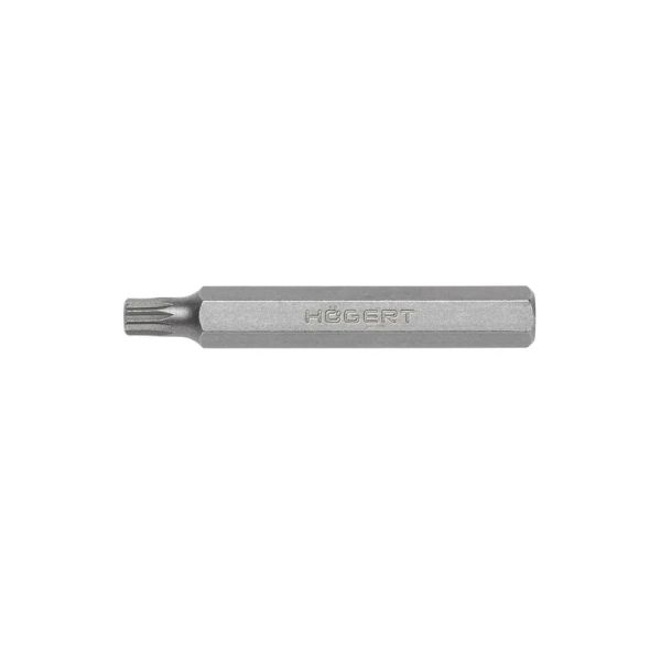 HOEGERT Біта SPLINE M6 x 75 мм, M10, сталь S2 (HT1S886)