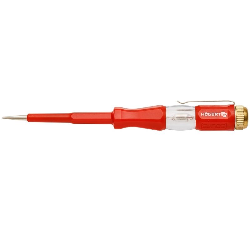 HOEGERT Тестер напруги 100-500V, 140 мм (HT1S982)