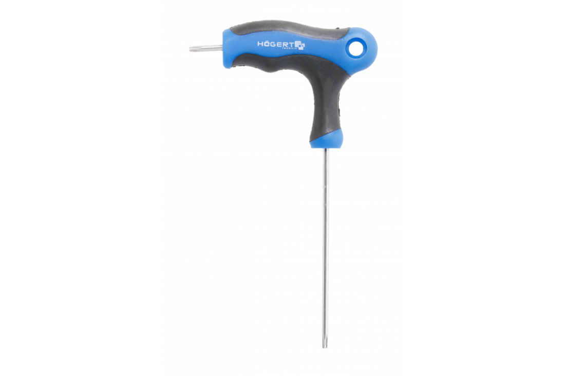 HOEGERT Ключ torx security Т-подібний , довгий TT8 (HT1W867)